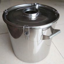 方联提供不锈钢接料桶（密封式）不锈钢桶密封盖 搅拌桶 周转桶 发酵桶 储料桶 饮料桶 酒桶 保鲜桶