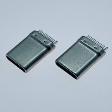 ޷TYPE-C 24PIN̨׹ͷ/޽ӵؽ/аʽ/L=10.0mm