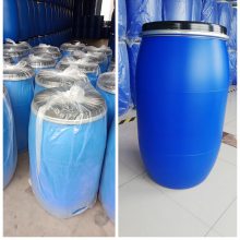 山东160升开口法兰桶铁箍大口塑料桶