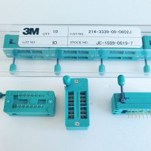 3M DIP封装 芯片测试座 老化座 214-3339-00-0602J Socket 300min