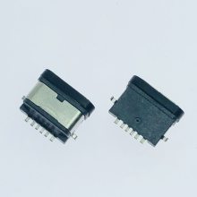 简易TYPE-C 2Pin防水母座 焊线式USB 3.1防水母头
