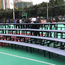 和声牌学校合唱台，演出合唱台 合影站台 折叠看台