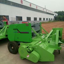玉米秸秆粉碎打捆机 行走式青黄储秸秆打包机
