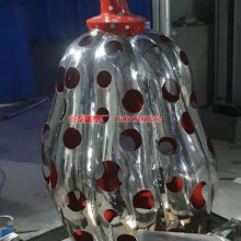 311不锈钢南瓜灯雕塑 不锈钢蔬菜雕塑生产厂家