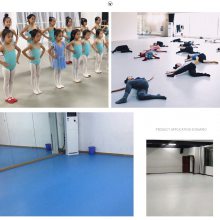 耐奇卡 PVC塑胶地板 舞蹈培训中心用发泡高弹舞蹈地胶