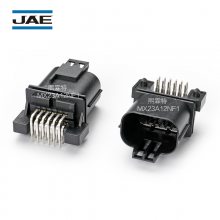 JAE防水连接器MX23A12NF1汽车摩托板对电缆线弯针插座040接点端子