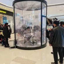 网红设备太空风暴道具出租 雪之舞互动装置 太空风暴模拟暴风雪定制