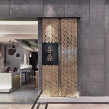 湖北中影星美悦动国际影城吊顶天花墙面门厅门面包柱铝单板