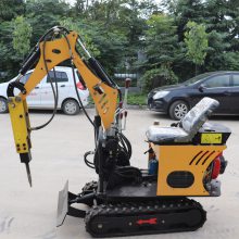 杰工小型挖掘机 08农用果园挖土机 小挖机