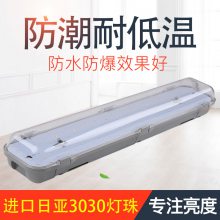 60公分LED一体化冷库灯 pc灯罩长条灯低温库专用亮度高led三防灯