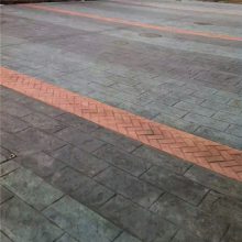 银川压模地坪介绍，晶瑞建材施工工艺