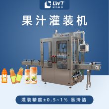 饮料灌装机 尼为机械加工定制瓶装全自动定量活塞果汁灌装机械