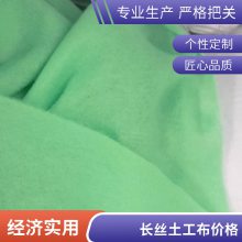 600g编织无纺土工布 短丝反滤布 道路加固用 世杰