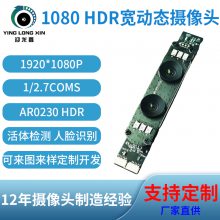 USB双目摄像头模组1080P高清人脸识别宽动态2K720P广告机模组开发