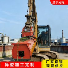 杂草清理工程机除草机割灌木从挖掘机割草机操作便捷
