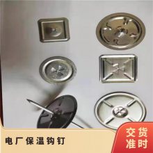 低碳钢钩钉 L型不锈钢钉 电厂用保温棉固定钉 自锁压板