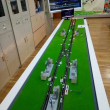 列车轨道沙盘模型 各种沙盘模型 电子动态沙盘制作