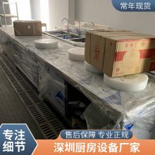 深圳商用厨房设备 大型电磁炉 带罩保温汤煲柜 可按需定制