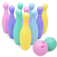 25CM 新款兒童塑料保齡球玩具套裝 親子互動(dòng)休閑室內(nèi)體育運(yùn)動(dòng)玩具