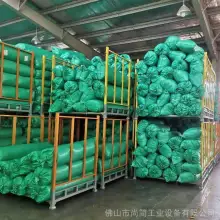 纺织行业卷料存放货架 面料堆垛周转架 服装厂布料布匹架