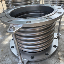 不锈钢法兰补偿器304伸缩膨胀节加厚连接管316真空拉杆波纹管