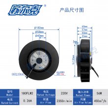 苏尔克180FLW2净化器涡流风机 机柜散热离心风机 伺服电机散热风扇