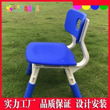 批发生产幼儿园桌椅 儿童塑料加厚学习桌椅配套家具