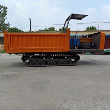 厂家直供履带翻斗车 3吨农用自卸车 小型自卸式工程车