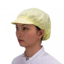 防静电鸭舌帽多色可选工作帽包头防尘帽