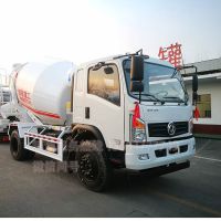 四川巴中 东风国五8立方单桥小搅拌车价格全国分期付款上自己当地户口