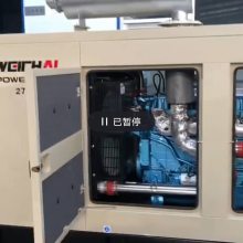 潍柴300KW柴油发电机组 L系列-WPG275/L8 全铜无刷 静音机箱