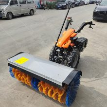 操作简单路面清雪机 多功能扫雪抛雪机 车站用地面除雪机
