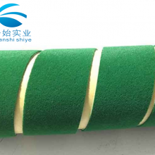 浙江绿绒包辊带 绿绒糙面带橡胶皮工厂直发 质优价低