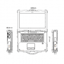 集特 15.6英寸全国产笔记本GEC-3601 龙芯3A5000i处理器