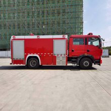 重汽8吨水罐消防车 采用国六豪沃单桥双排座底盘 应急供水洒水车