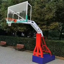 深圳标准篮球架安装室外移动式单臂式固定篮球架款式多质量可靠