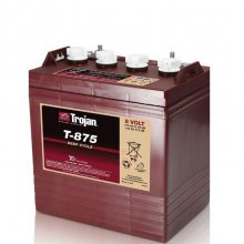 Trojan邱健蓄电池T-875 8v170ah升降机巡逻车电瓶原装
