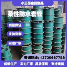 柔性防水套管 建筑穿墙排水密闭国标a型碳钢预埋套管 Q235材质