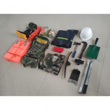 便携式防汛安全工具包19件套防汛组合工具包锄头斧头防汛组合装备包