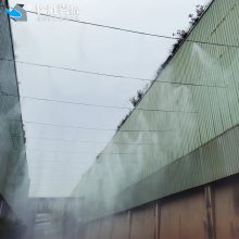 山东高压雾森系统设备,人造雾除尘,喷雾除尘