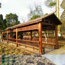 防腐木凉亭 景观户外花园庭院六角木凉亭 四角 实木休闲木亭子 厂家直销