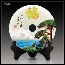 阿富汗玉石 居家饰品和氏璧摆件 景观建成仪式礼品