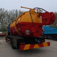 东风天锦清洗吸污车15方 小区污水淤泥处理吸污车养殖场配置吸粪车
