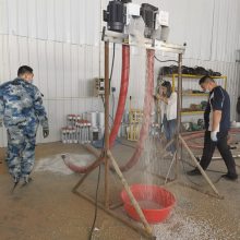 新疆和田 玉米小麦螺旋吸粮管 粒状物料装车输入设备