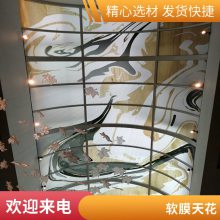 白色透光膜 软膜天花 蓝天白云星空膜 A级防火膜 承接软膜工程