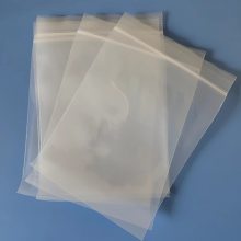PE自封袋40*60cm双面中厚白边塑料袋样品包装袋