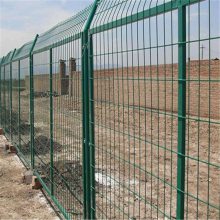 工程塑粉框架护栏网优盾高速公路隔离栅水库围栏网