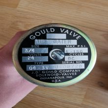 Gould solenoid valveŷ M-3V 