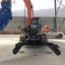 销售挖掘机改装汽车压车臂报废汽车压车钳钩机液压拆车剪CF-200