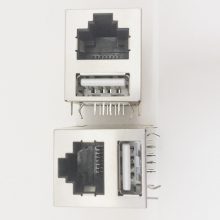 RJ45+Aĸ2.0 LED 8P+4PAĸǲ